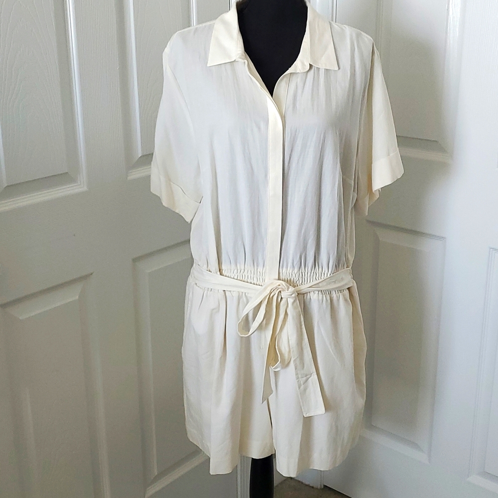 Ann Taylor Linen/Cotton Short Jumper